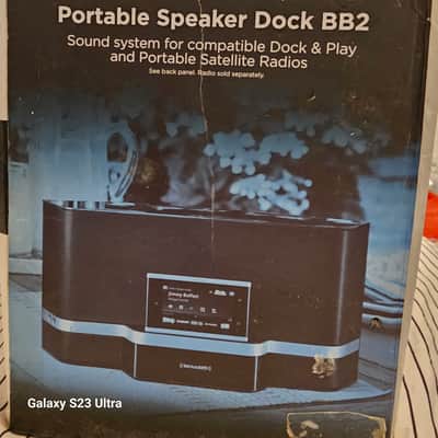 SiriusXM SXABB2 Portable Speaker Dock BB2 in Original Packaging image 9