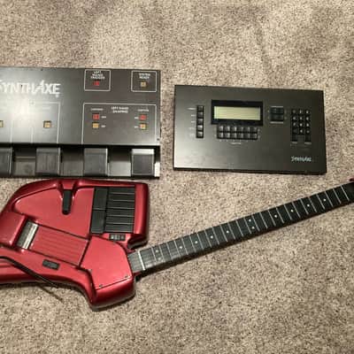 Synthaxe Midi Guitar 1985 Burgundy image 2