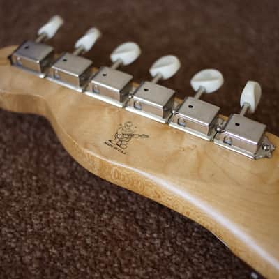 MJT Warmoth Fender American Vintage 62 Relic Road Worn Telecaster Shell Pink Coral image 13