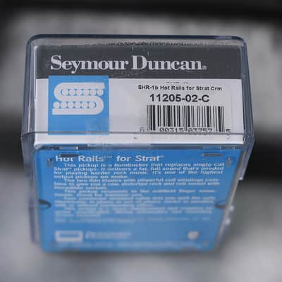 Seymour Duncan SHR-1 Hot Rails Strat Bridge Pickup Cream - Fender Stratocaster image 3