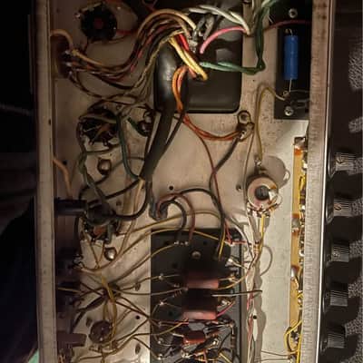 Fender Super Reverb 2-Channel 40-Watt 4x10" Guitar Combo 1963 - 1967 - Black Panel image 8