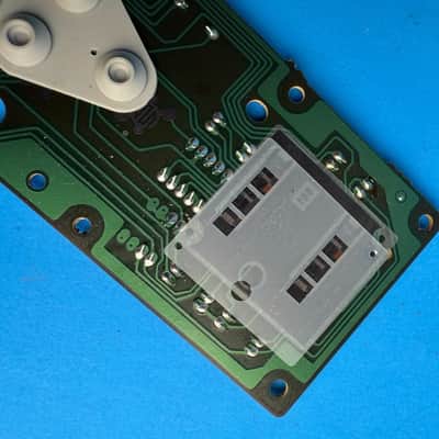 CASIO MT-100 Keyboard Part: Control Panel Contact Board w/Pads [M486-CNIM] image 5