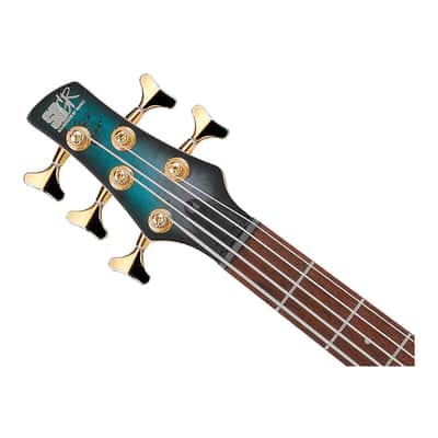Used Ibanez SR405EPBDXTSU SR Standard 5-String Bass Tropical Seafloor Burst image 4