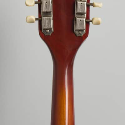 Florentine K-72 Hollow Body Electric Mandolin, made by Kay,  c. 1959, original grey chipboard case. image 6