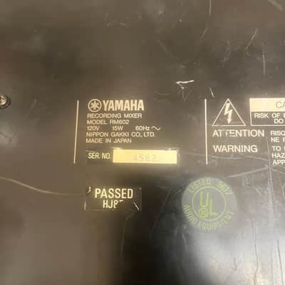 Yamaha Recording Mixer RM-602 image 3