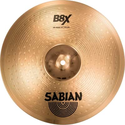 Sabian 41402X 14" B8X HI HATS w/ Hi-Hat Drop Clutch image 7