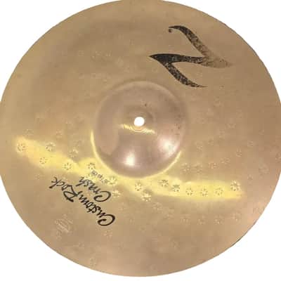 Used Zildjian Z Custom Rock Crash Cymbal 16" - Fair image 2