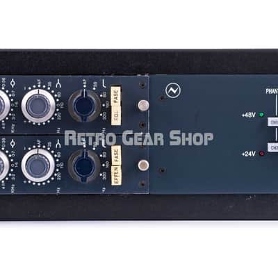 Neve 1089 / 1073 Pair Racked Microphone Mic Preamp EQ Equalizer Vintage Rare image 2