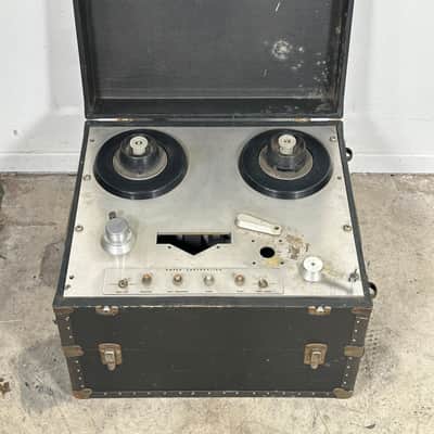 Ampex 351 Reel To Reel Transport Magnetic Tape Recorder w/ Original Case image 1