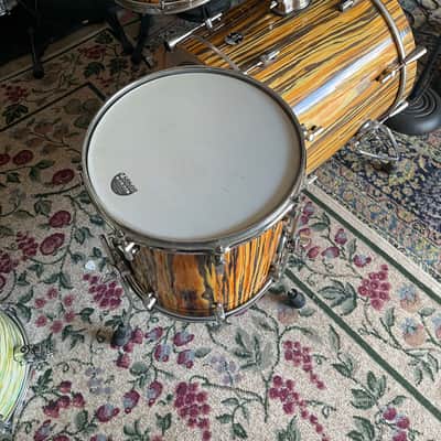 Sonor Delite 2010s - Tiger Stripe Vintage Maple 20, 14, 12 image 6