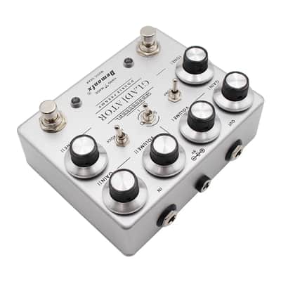 Demon FX GLADIATOR DOUBLE PRE-AMP Guitar Effect Pedal | Reverb