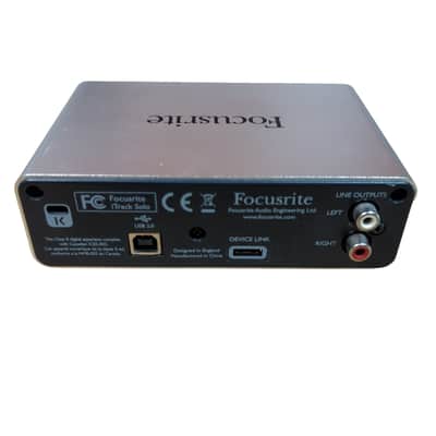Used Focusrite iTrack Solo Audio Interface image 4