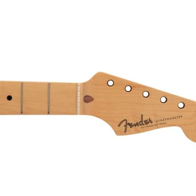 Fender Made in Japan Traditional II 50's Stratocaster Neck, 21 Vintage Frets, 9.5" Radius, U Shape, Maple image 3