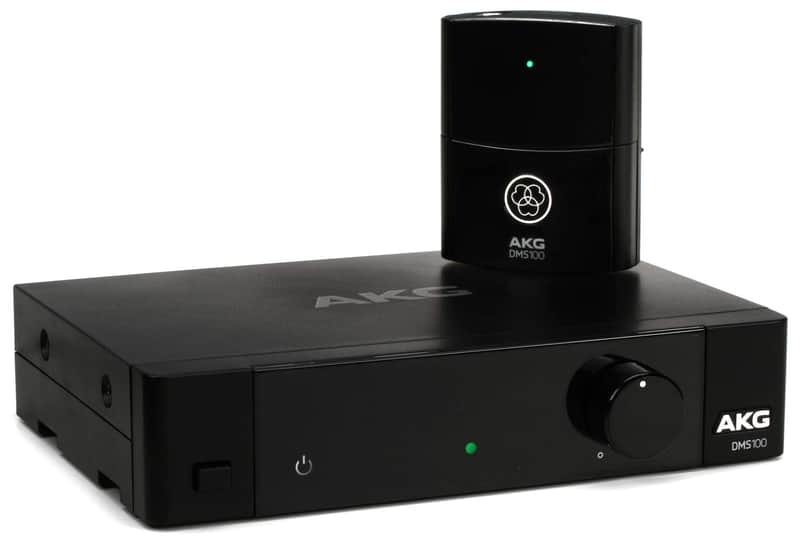 AKG DMS100 Four Channel 2.4GHz Digital Wireless Instrument Microphone System image 1