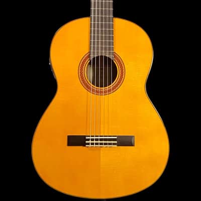 Yamaha CG-TA TransAcoustic Nylon String Guitar - Natural Gloss image 2