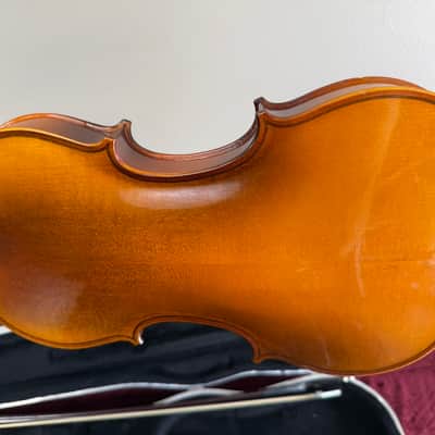 Glaesel VA25E6 14" Viola Outfit with Case and Bow image 4