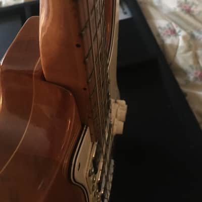 1970's Univox Ripper Model U1851 Natural Maple image 22