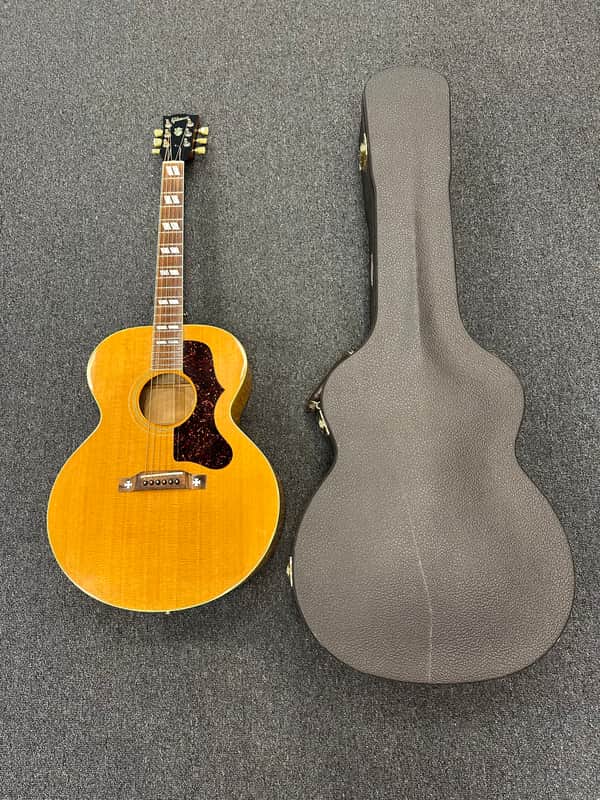 1991 Gibson J-185 Acoustic Guitar - Natural w/ HSC