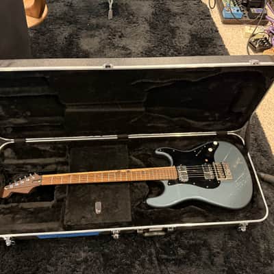 Warmoth Strat 2019/2022 - Charcoal Frost 28 5/8" Scale Wenge Neck, Bocote Fretboard - Evertune image 13