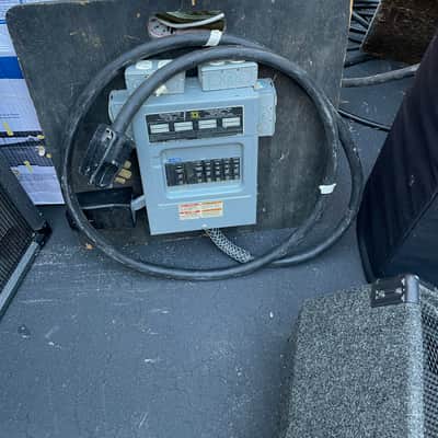 Community,(Forsythe, Ashley, QSC, Alesis, dbx) QSC PLX3402; QSC PLX2402; Ashley XR2001; Presonus ACP88; DBX 266XL; Alesis Midiverb4; 16x4 50 foot audio snake; 220V stage power distribution; Sonic M12, 90's - Tolex - Cloth image 4