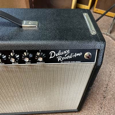 2018 Fender '64 Custom Deluxe Reverb Hand-Wired Combo Amp image 2
