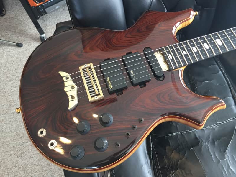 Alembic Jerry Garcia Tribute Guitar 2002 CocoBolo - Video Demo image 1