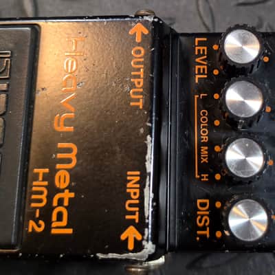 Boss HM-2 Heavy Metal (Black Label) 1983 - 1988 MIJ Japan Distortion image 3