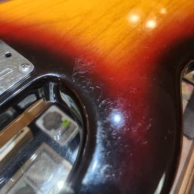 Fender Precision Bass with Maple Fretboard 1970 - 1983 - Sunburst image 12