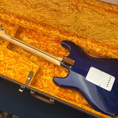 Fender Custom Shop 60th Anniversary 54 Stratocaster NOS 2014 Blue Transparent RARE image 5