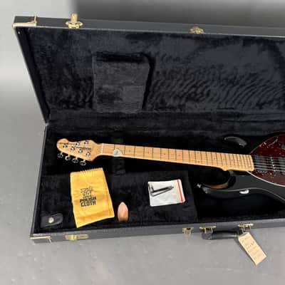 1992 Ernie Ball Music Man Silouette MN black HSH USA orig Case image 16