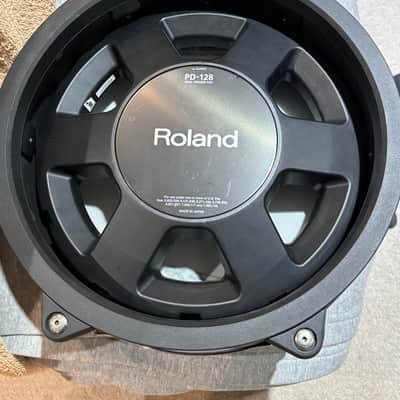 Roland PD-128-BC V-Pad 12" Dual Trigger Mesh Drum Pad 2010s - Black Chrome image 2