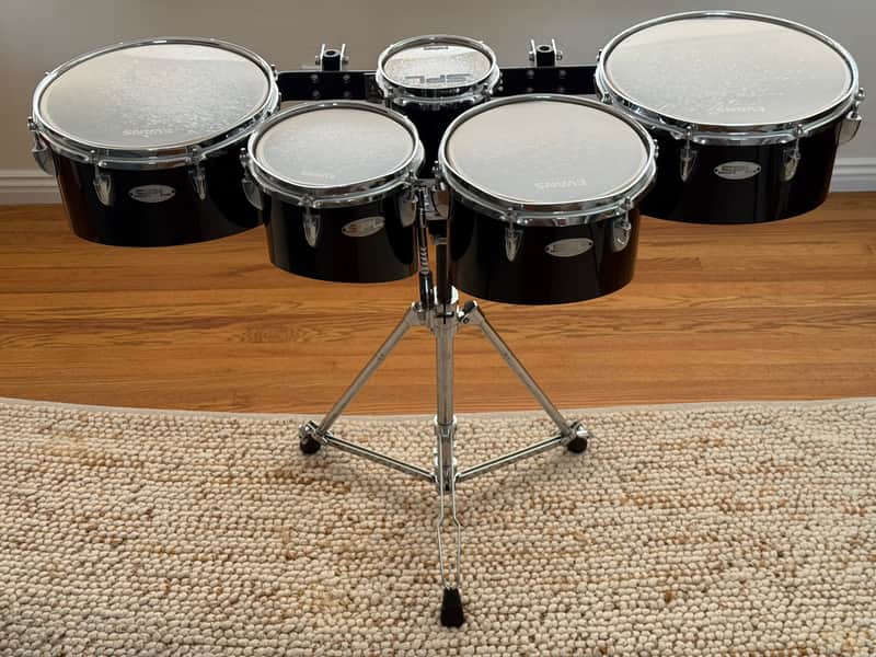 Sound Percussion Marching Quints Bought new in 2024 - Birch/Black image 1