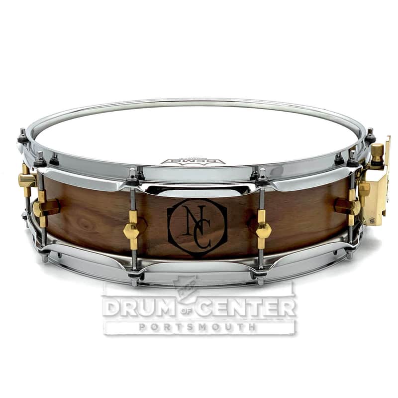 Noble & Cooley Solid Shell Classic Walnut Snare Drum 14x3 7/8 Natural Oil image 1