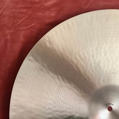 Paiste 22" Formula 602 Classic Thin Crash Cymbal 2011 - Present - Traditional image 8