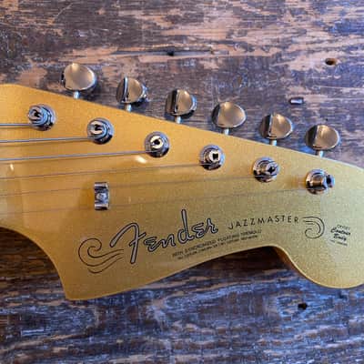 Fender Japan FSR Traditional '60s Jazzmaster Mystic Aztec Gold with Matching Headstock 2024 image 8