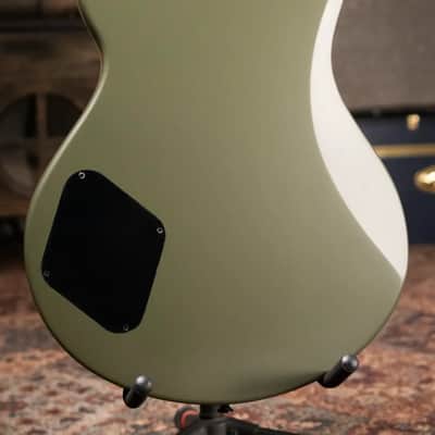 EVH SA-126 Special Semi-Hollow Electric Guitar - Matte Army Drab with Hardshell Case image 8