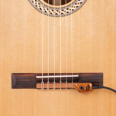 Kna NG-2 | Bridge Mounted Portable Piezo Pickup for Classical / Flamenco Guitar w/Volume Control image 5