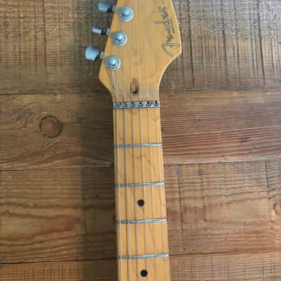 Fender Strat Plus Ash Lace Sensors TBX LSR Schallers 1995 - Natural image 5