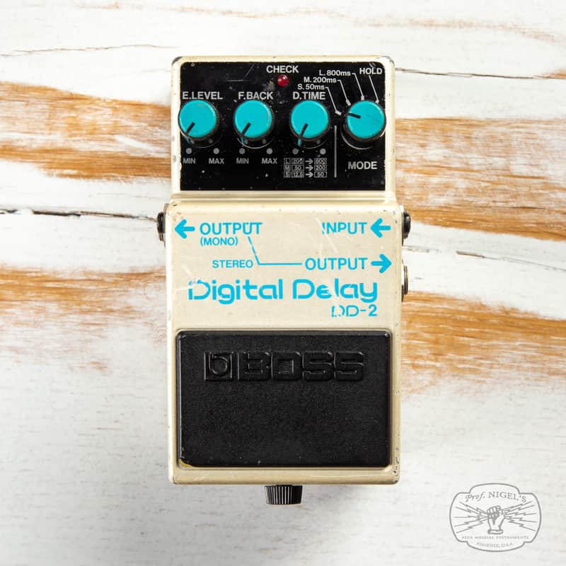 Boss DD-2 Digital Delay (Blue Label) 1983 - 1986 | Reverb Australia