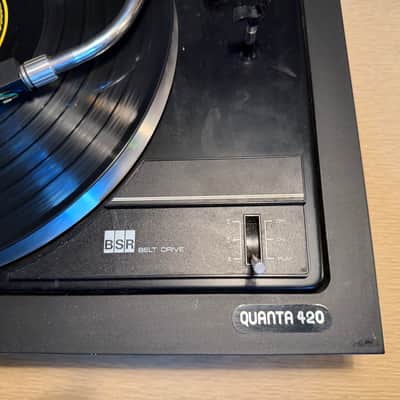 BSR Quanta 420 Belt Drive Drive Turntable VTG Rare Serviced Very Rare Beauty🔥🎶 image 3