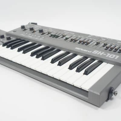 [SALE Ends Sep 24] Roland SH-101 w/ MGS-1 Grip Monophonic Analog Synthesizer Keyboard w/ 100-240V PSU image 5