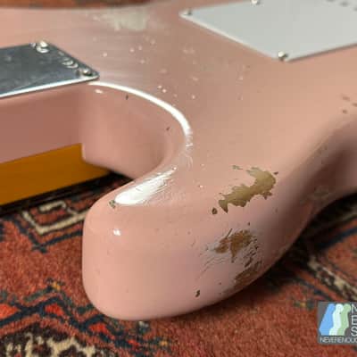 Fender Custom Shop '65 Relic Stratocaster 2020 Shell Pink image 16