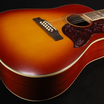 Epiphone Hummingbird 12-String (All Solid Wood; Fishman Sonitone) Aged Cherry Sunburst 371 image 1