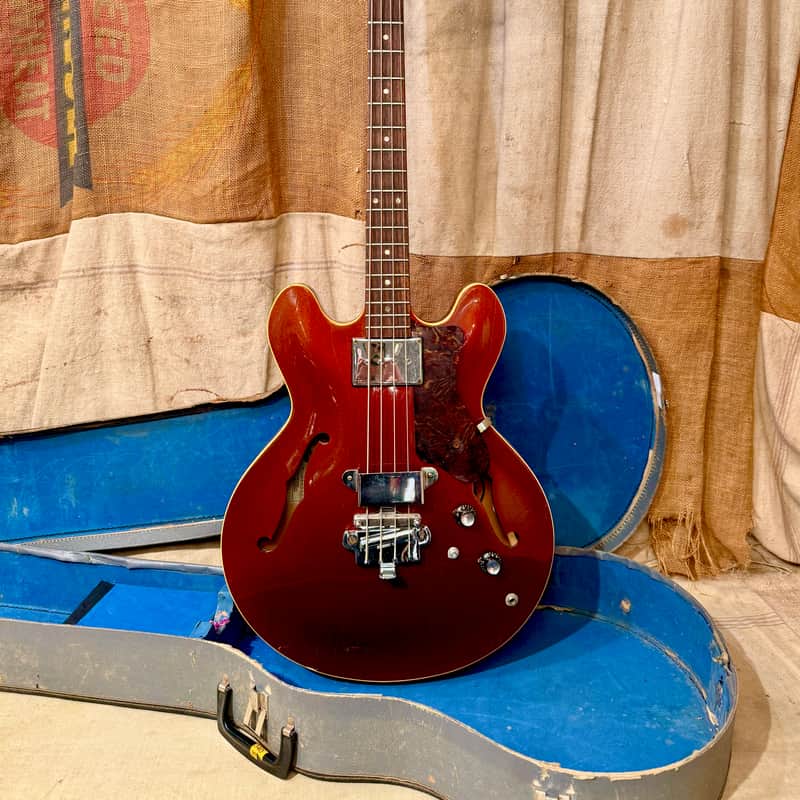 1967 Epiphone Rivoli Sparkling Burgundy Metallic