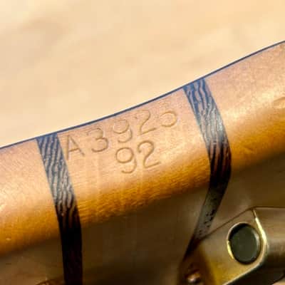 warwick Streamer Stage I 1992 - Natural (Waxed) + Case image 8