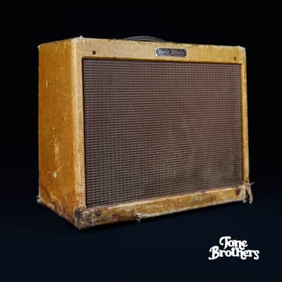 ALL ORIGINALl! 1958 Fender Vibrolux Tweed image 5