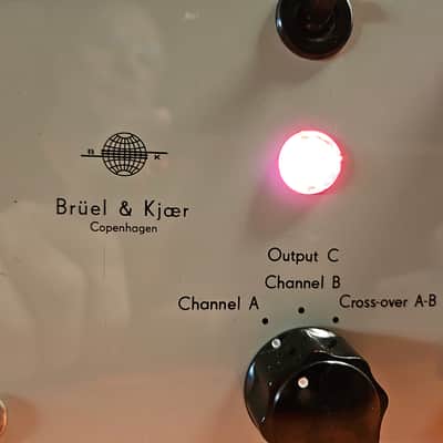 Ultra Rare Vintage Brüel & Kjær Type 2622 Dual Channel Vacuum Tube Preamplifier - Excellent image 15
