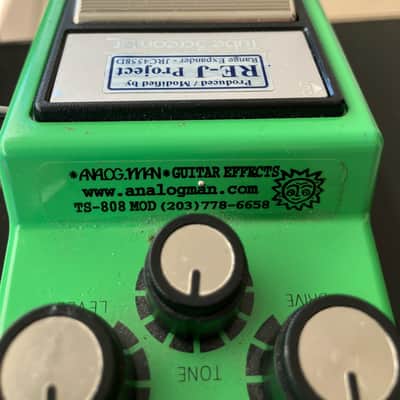 Ibanez TS9 Tube Screamer with Analogman Mod 2010s - Green image 3