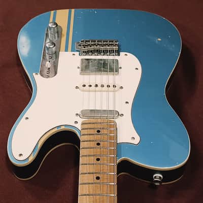 Franchin Mars Nashville HSS - Racing Stripe / Lake Placid Blue image 5