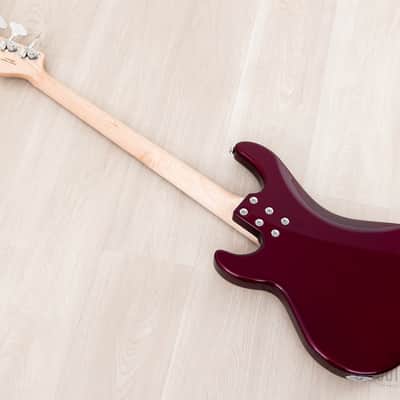 2025 G&L SB-2 PJ Electric Bass Guitar Ruby Red Metallic w/ CoA, Leo Fender image 13